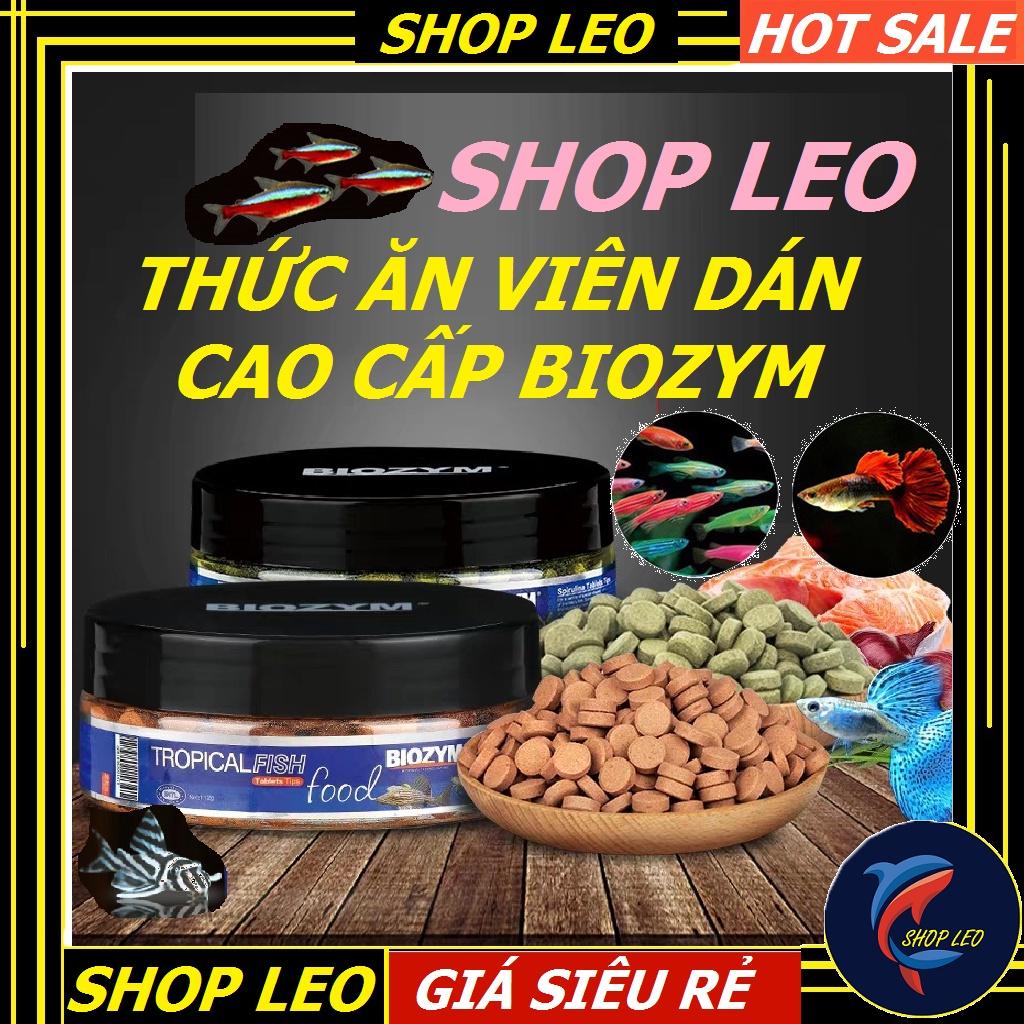 Thức ăn dán BioZym cao cấp - Cám viên dán cho cá cảnh - cám dán viên tảo- viên thịt- thức ăn dán thủy sinh - shopleo