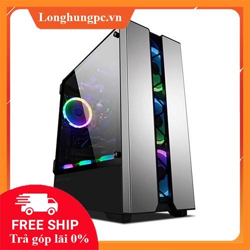 Case Máy Tính GOLDEN FIELD Z22FA EATX Gaming Pro 3 Fan ARGB (Mid Tower/Màu Đen)