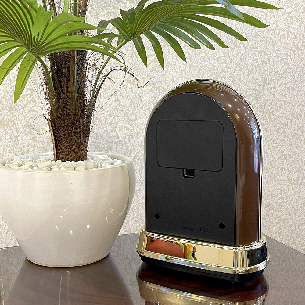 Đồng hồ để bàn Nhật Bản Rhythm 4RH791WU23- Kt 21.2 x 28.8 x 12.0cm, 1.03Kg. Vỏ nhựa, dùng PIN