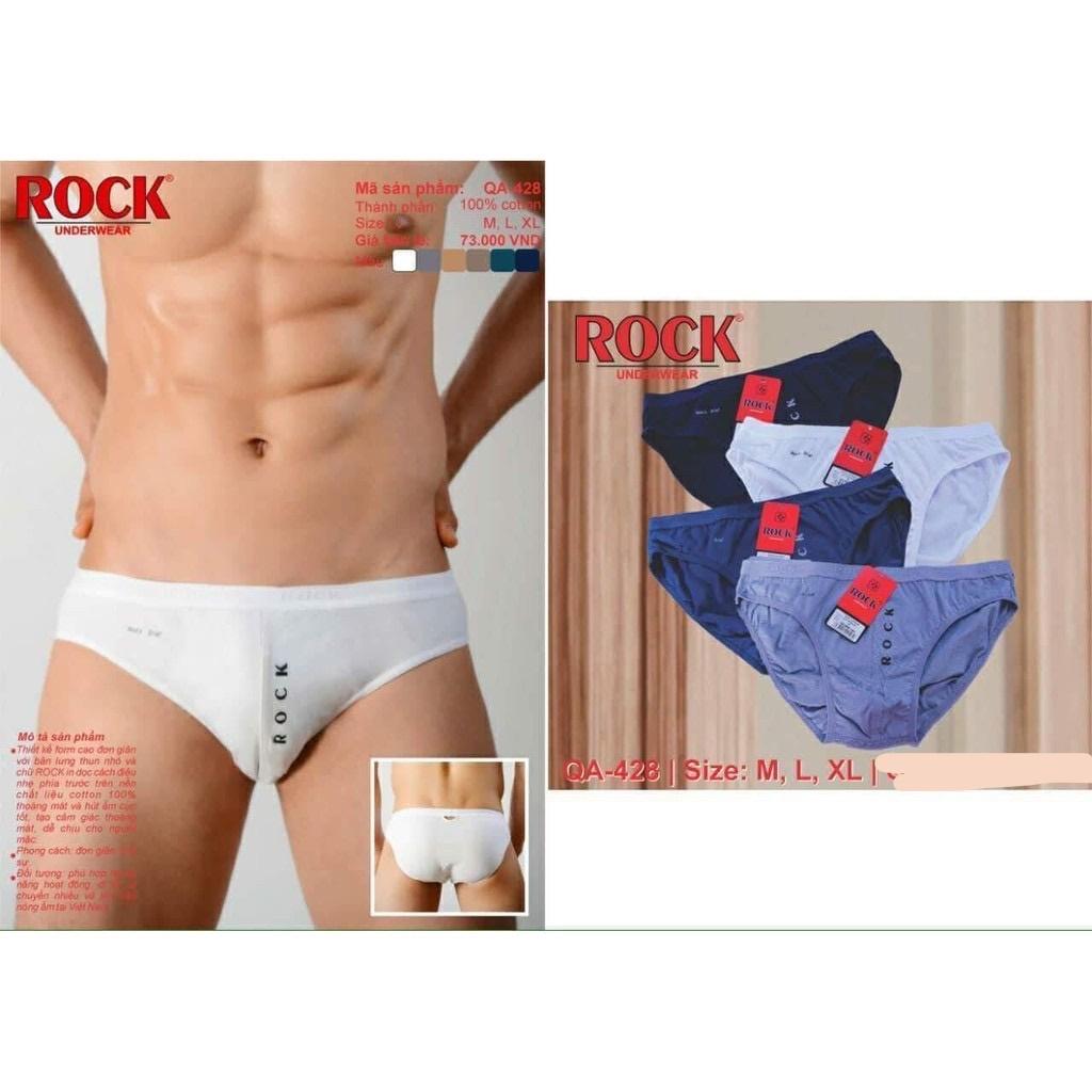 Quần lót nam cao cấp ROCK QA-428 kiểu dáng Briefs phong cách thiết kế hoàn hảo dành cho mọi quý ông.