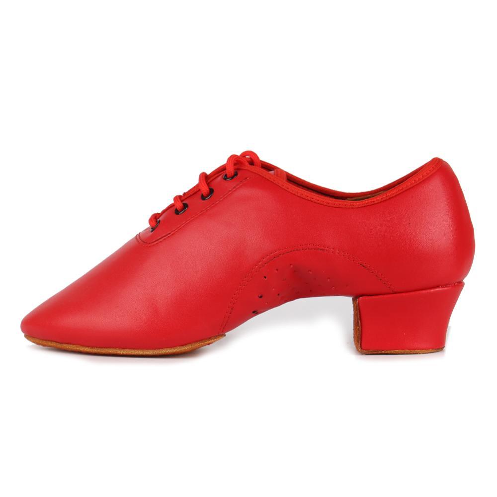 Thương hiệu Giày khiêu vũ Latin mới Người đàn ông Modern nam Ballroom Tango Latin Dance Shoes Dance Sneaker Jazz Giày 3 Màu sắc Color: Black Shoe Size: 9