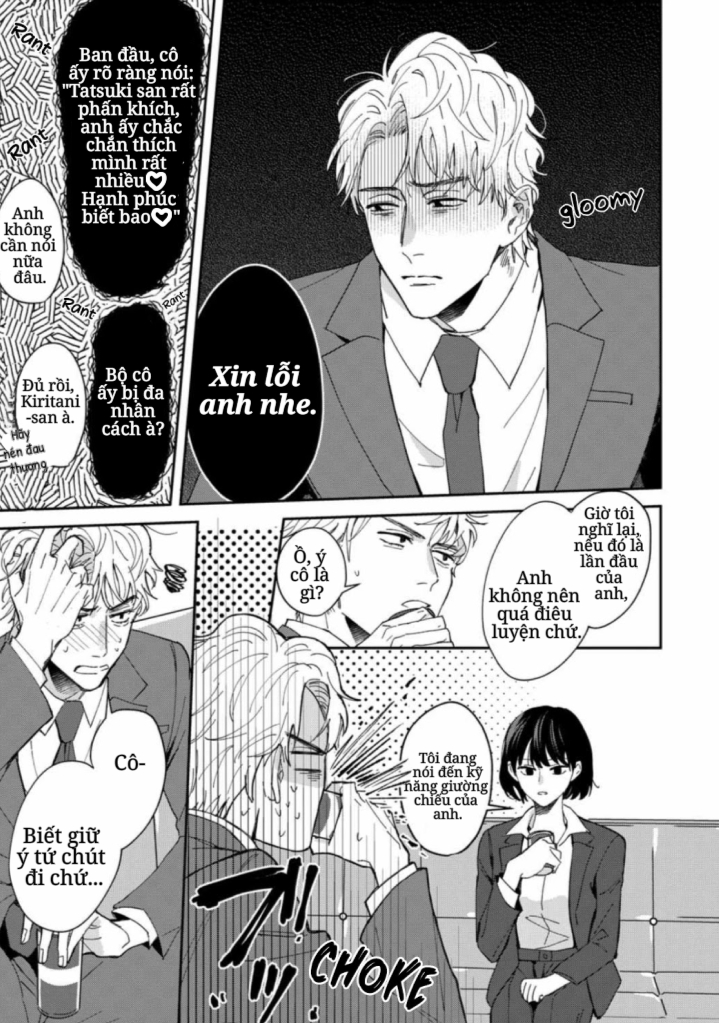 tôi không thể chỉ biết yêu thôi - cấp trên hay soi mói và cấp dưới nghiện mùi chapter 3 11