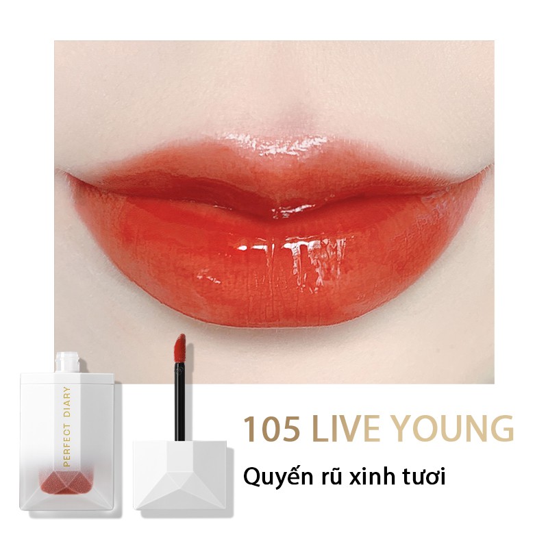 Son Bóng ReadMe Rippled Lip Gloss High Shine Finish Perfect Diary Nhiều Màu Tùy Chọn 4G