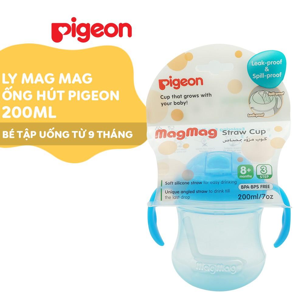 Ly Mag Mag ống hút 200ml Pigeon