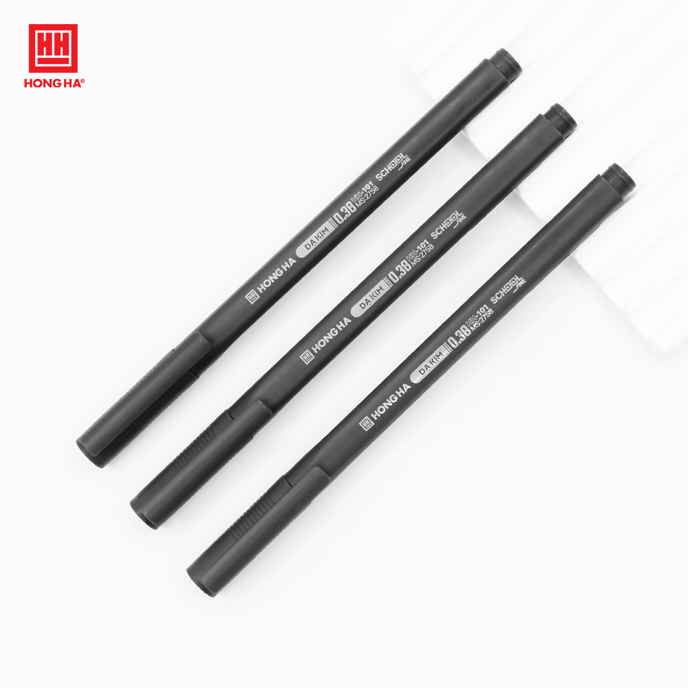 Bút dạ kim-HH-101 (Xanh, đen, tím) (0.38mm) - 2758