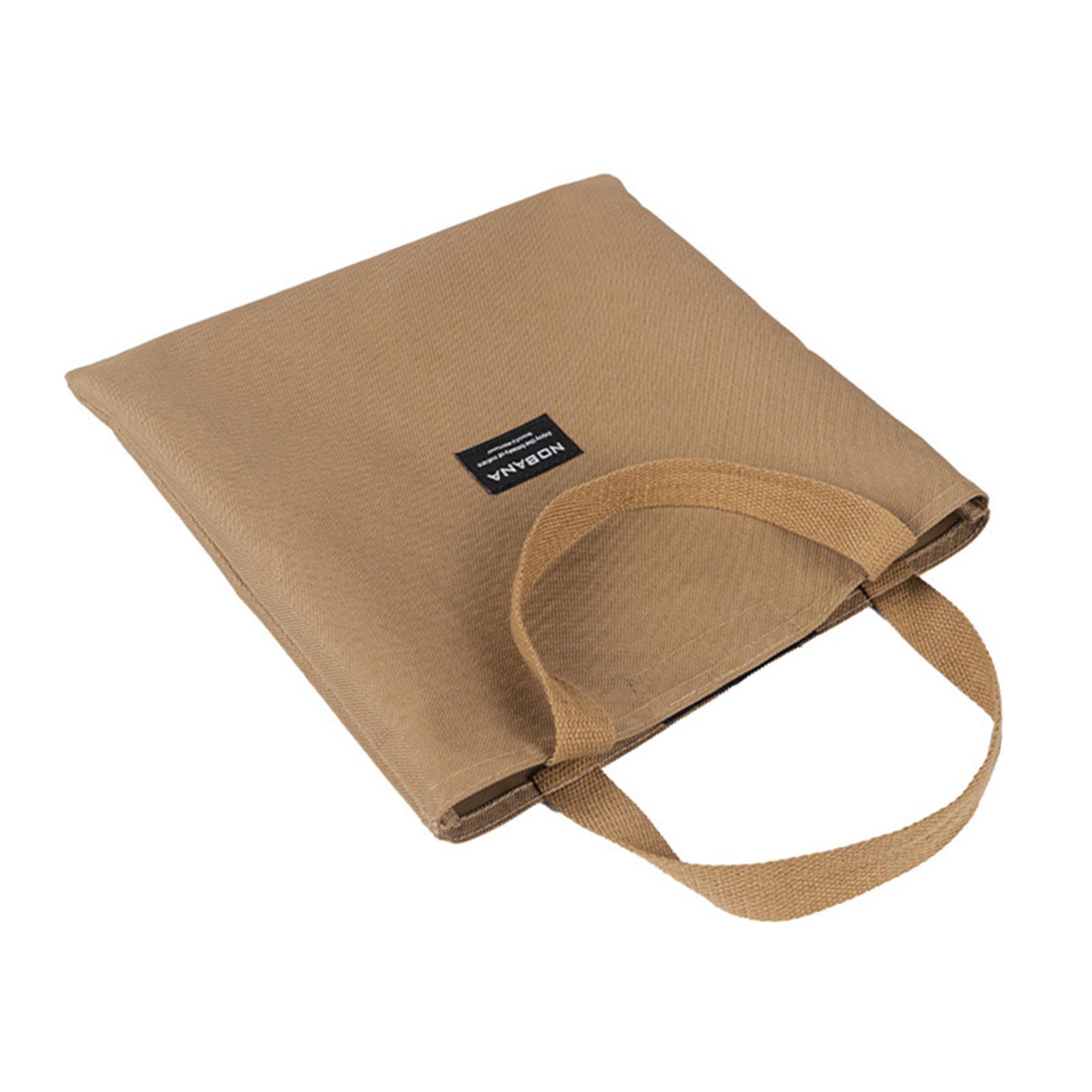 Camping Tote Bag Utility Tote Stuff Pouch Storage Bag, Wear Resistant Portable Shoulder Bag Waterproof Handbag for Travel BBQ Boating Picnic