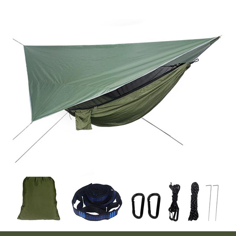 Đèn Bắt Muỗi Võng Tán Bộ Ngoài Trời Nhanh Chóng-Mở Võng Chống Mưa Chống Bóng Đèn Bắt Muỗi Võng