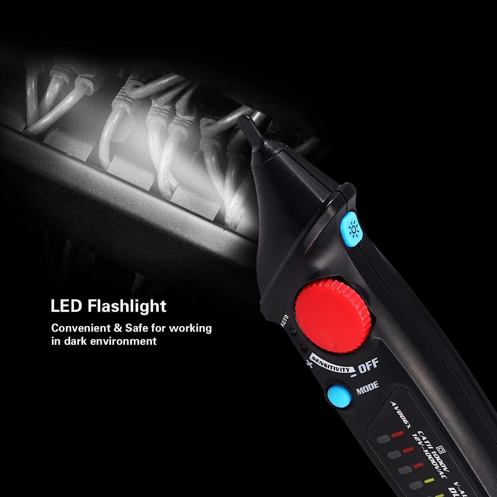 Bộ căng mà không cần tiếp xúc với điện không tiếp xúc AC 12 V-1000 V-1000 V/48 V-1000 V Auto/Hướng dẫn kiểm tra điện