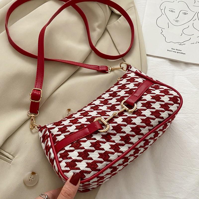 Túi Đeo Chéo Dáng Vuông Thiết Kế Đơn Giản Xinh Xắn Dành Cho Nữ