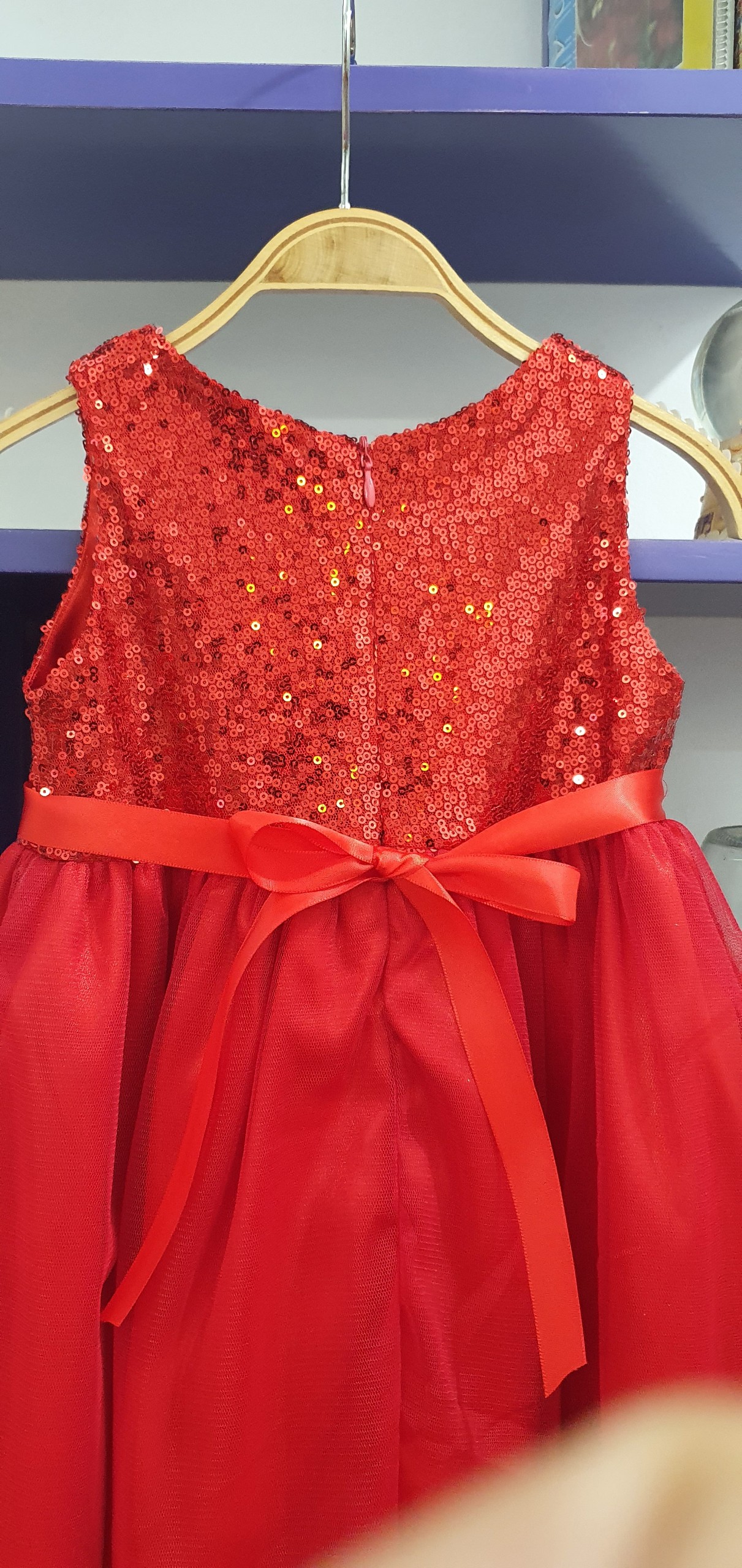 Đầm DH kim sa nhí 2-7