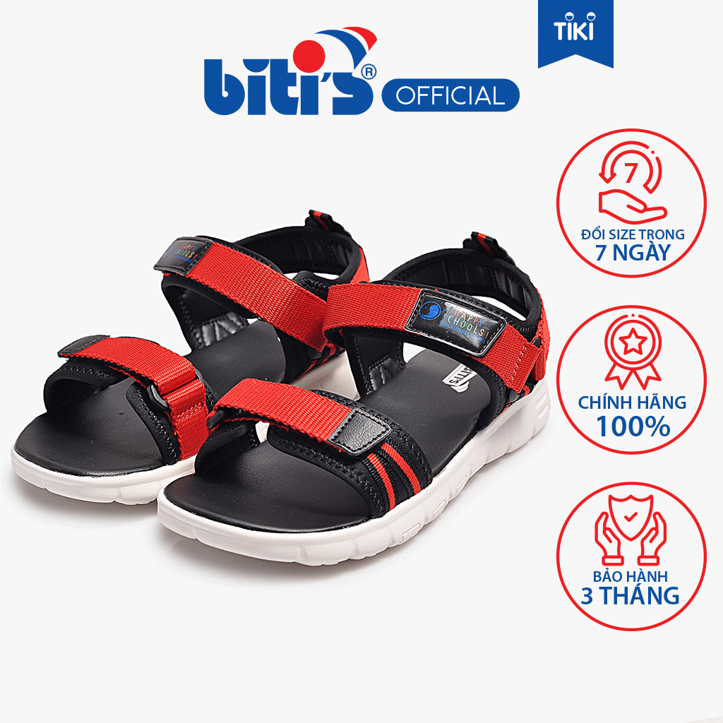 Sandal Eva Phun Bé Trai Biti's BEB001400DOO (Đỏ)