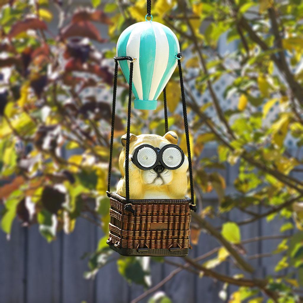 4x Light Hanging Light Ornament Night Light Decoration for Path Outdoor Yard