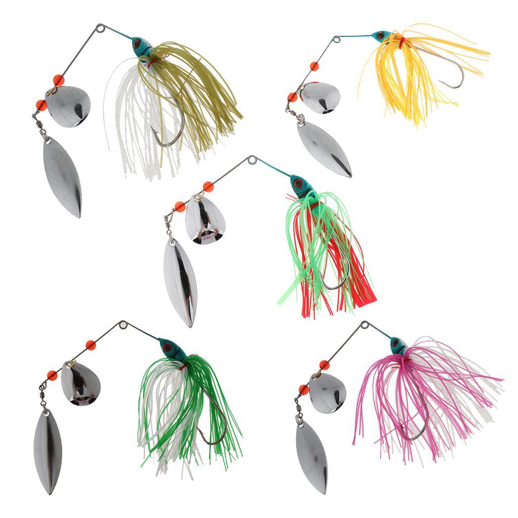 15g Hard Metal Fishing Lure Spinner Bait Spoon Tackle