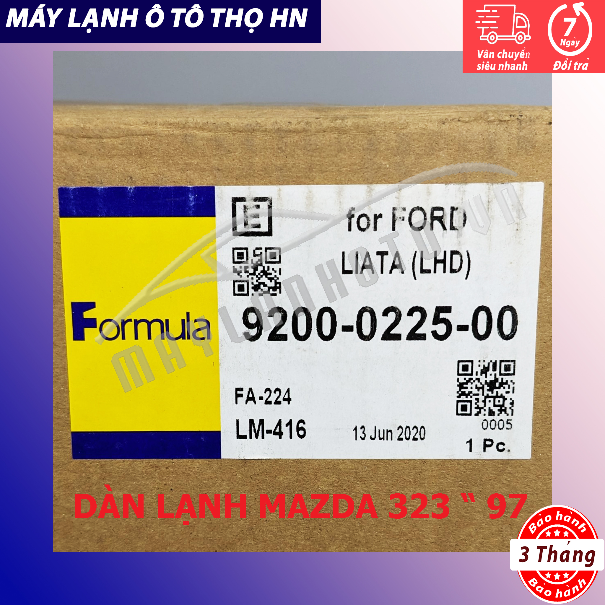 Dàn lạnh Mazda 323 1997 Hàng xịn Thái Lan 97
