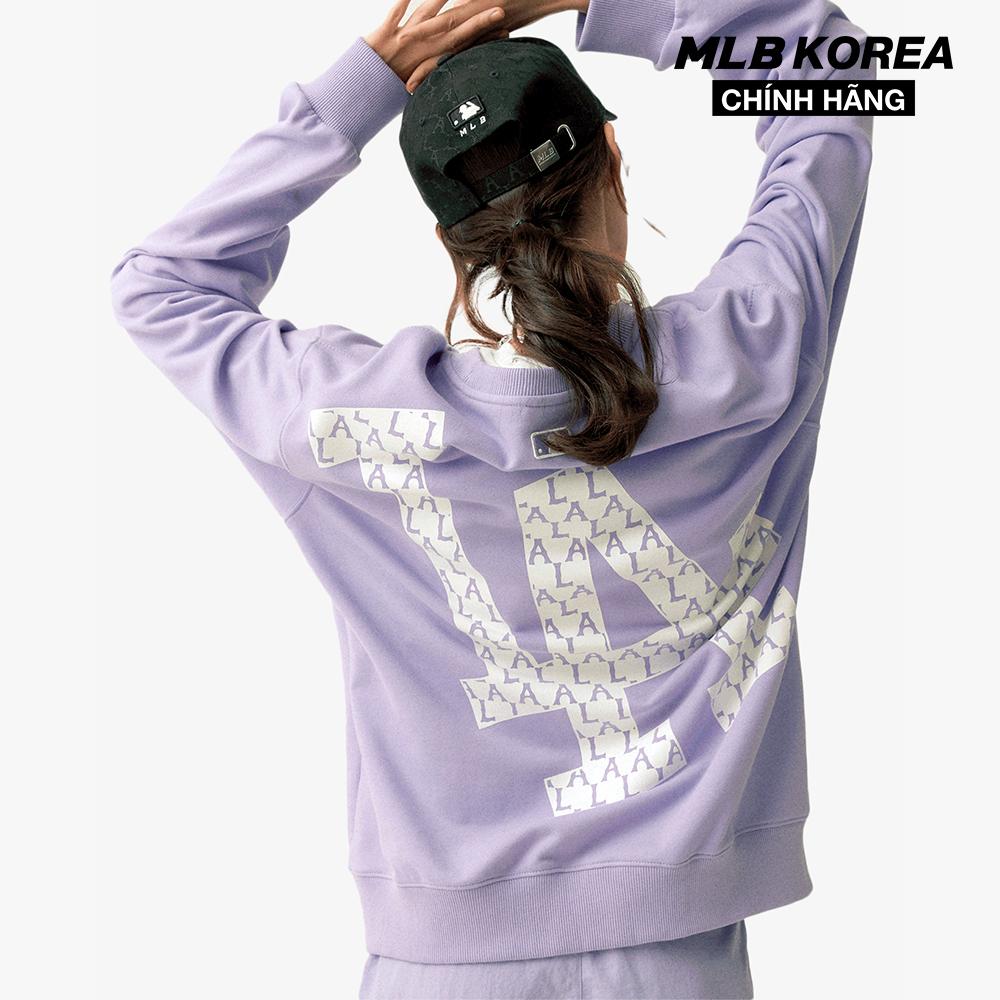 MLB - Áo sweatshirt tay dài cổ tròn Monogram Bag Big Logo Overfit 31MTM2111-07V