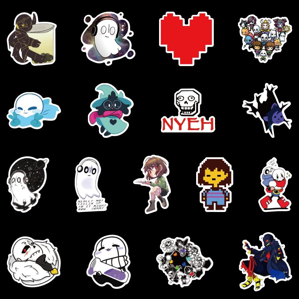 Sticker Game Anime Đẹp - Sticker cute siêu chất, cool ngầu, dễ thương