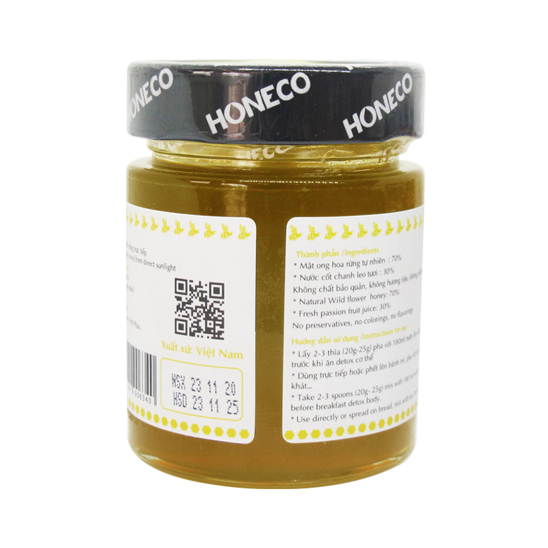 Mật ong Chanh Leo HONECO 250g