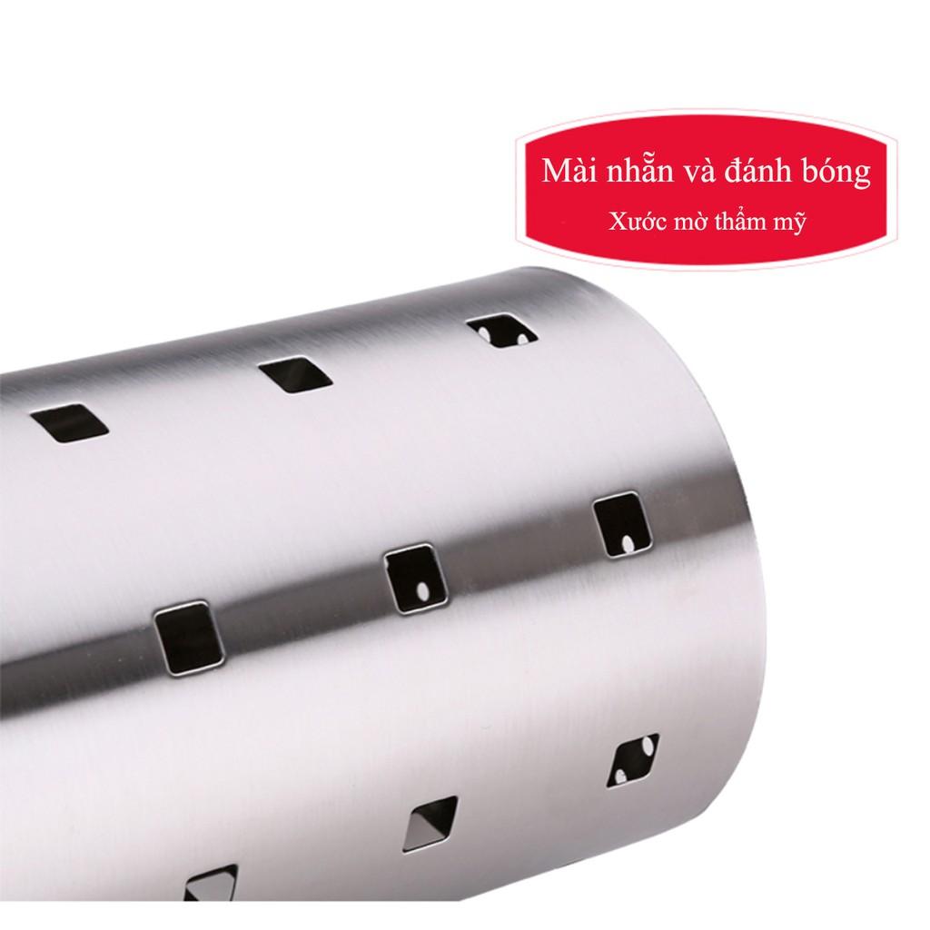 Ống đựng đũa muỗng thìa nĩa dao kéo và vật dụng nhà bếp - Inox 304 cao cấp chống ẩm mốc chống gỉ sét