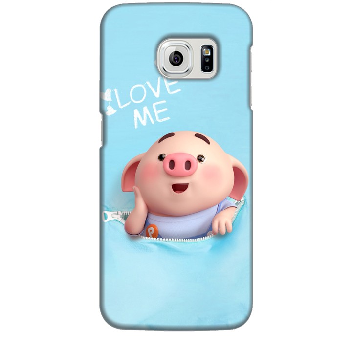 Ốp lưng dành cho điện thoại SAMSUNG GALAXY S6 EDGE Heo Tình Yêu
