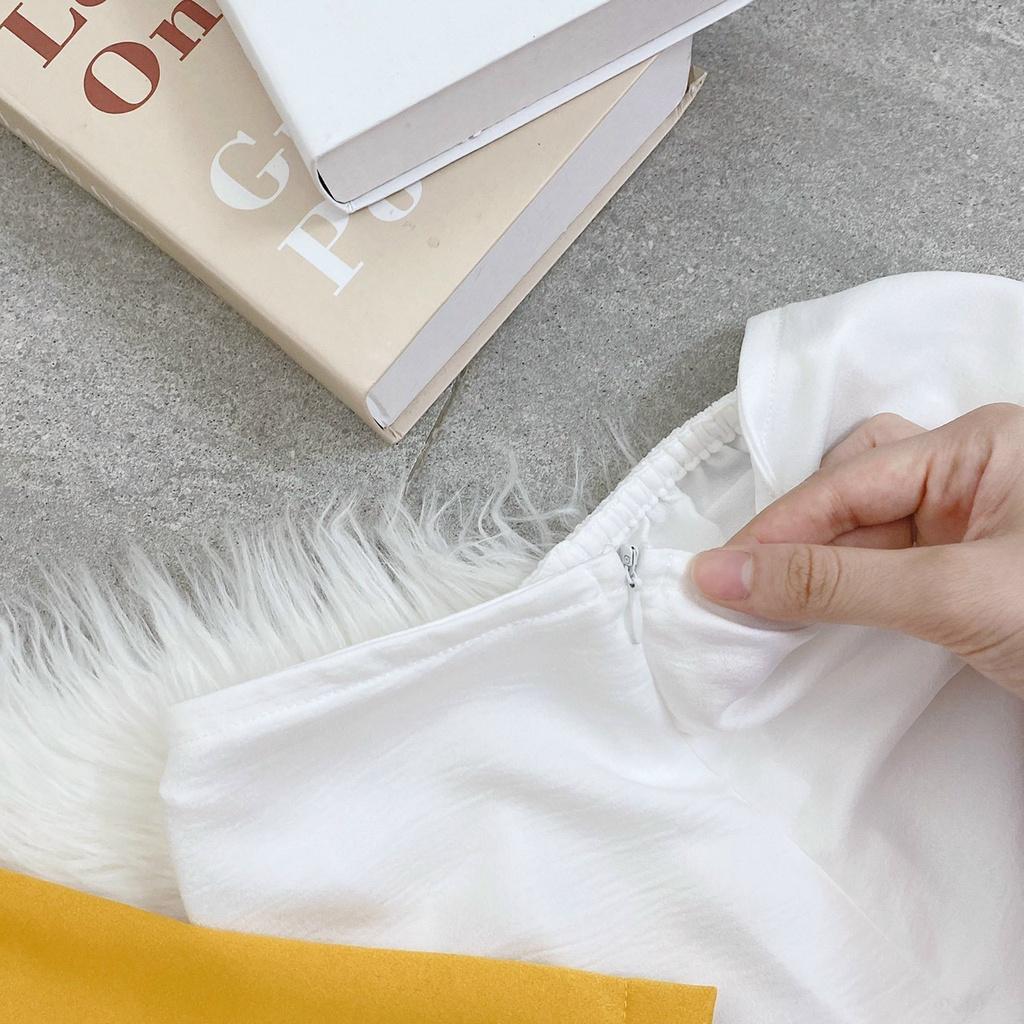 Set áo dài đỏ tay lỡ quần suông đi chùa chúc tết