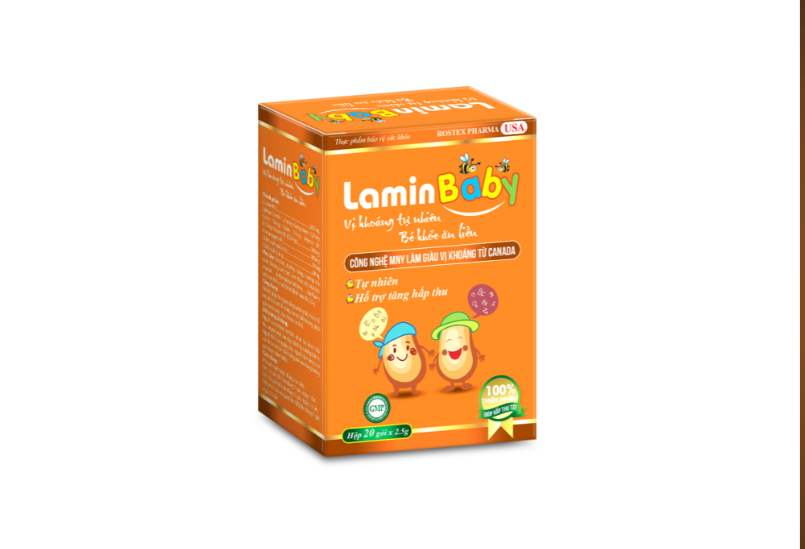 Cốm Lamin Baby Giúp Hỗ Trợ Bé Ăn Ngon – Hộp 20 Gói - tăng cường tiêu hóa, hỗ trợ nâng cao sức đề kháng, giảm mệt mỏi, suy nhược cơ thể