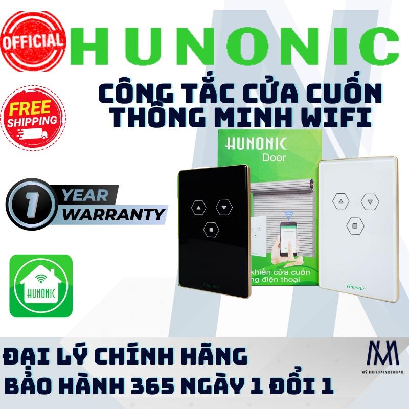 Công Tắc Cửa Cuốn Thông Minh Hunonic Door Trắng│Công tắc điều khiển cửa cuốn từ xa bằng điện thoại -2022