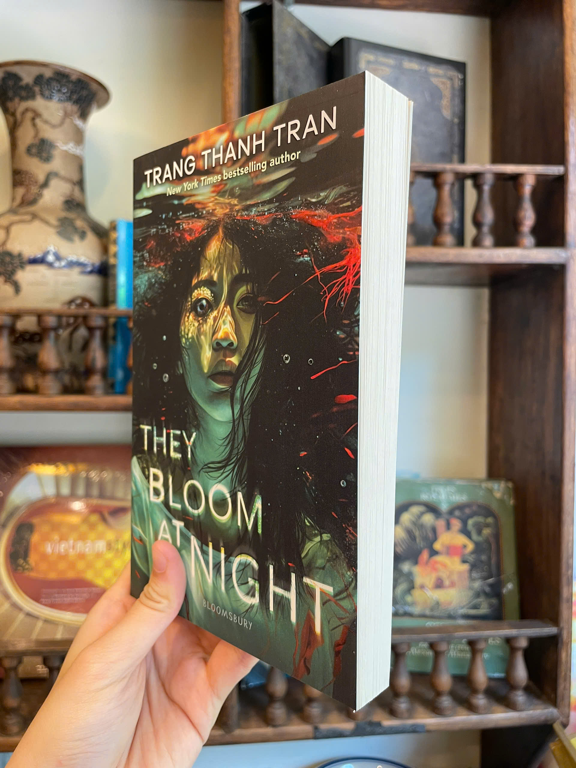 Sách - They Bloom at Night by Trang Thanh Tran - Horror/Young Adult/Fantasy book in Engish