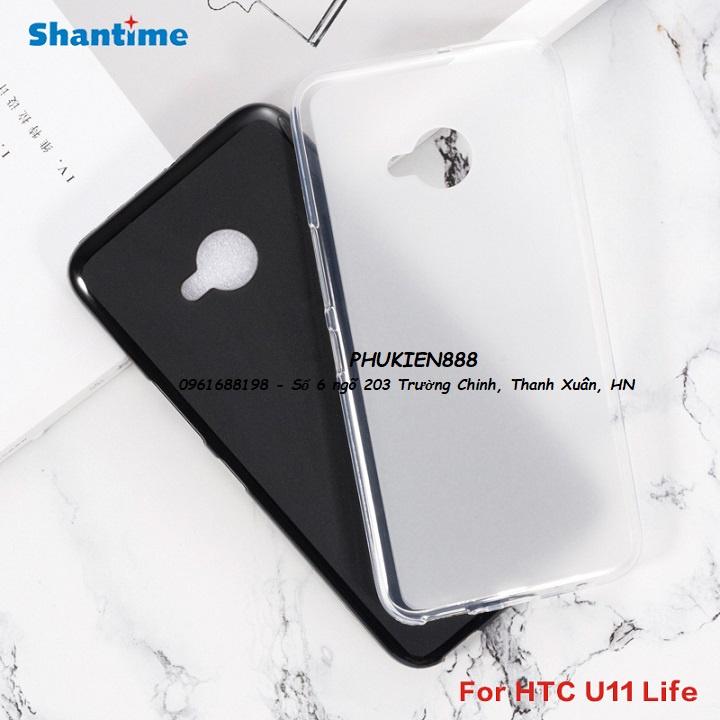 ỐP LƯNG DÀNH CHO HTC U11 LIFE SILICONE DẺO