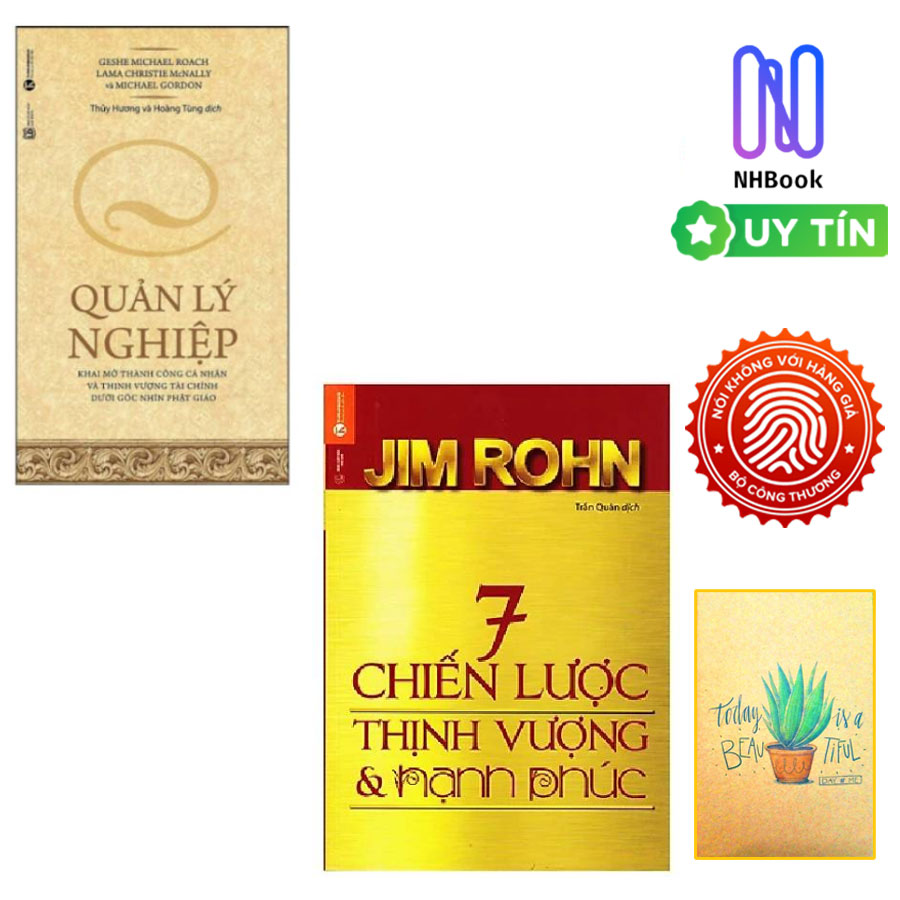 Combo Quản Lý Nghiệp và 7 Chiến Lược Thịnh Vượng Và Hạnh Phúc
