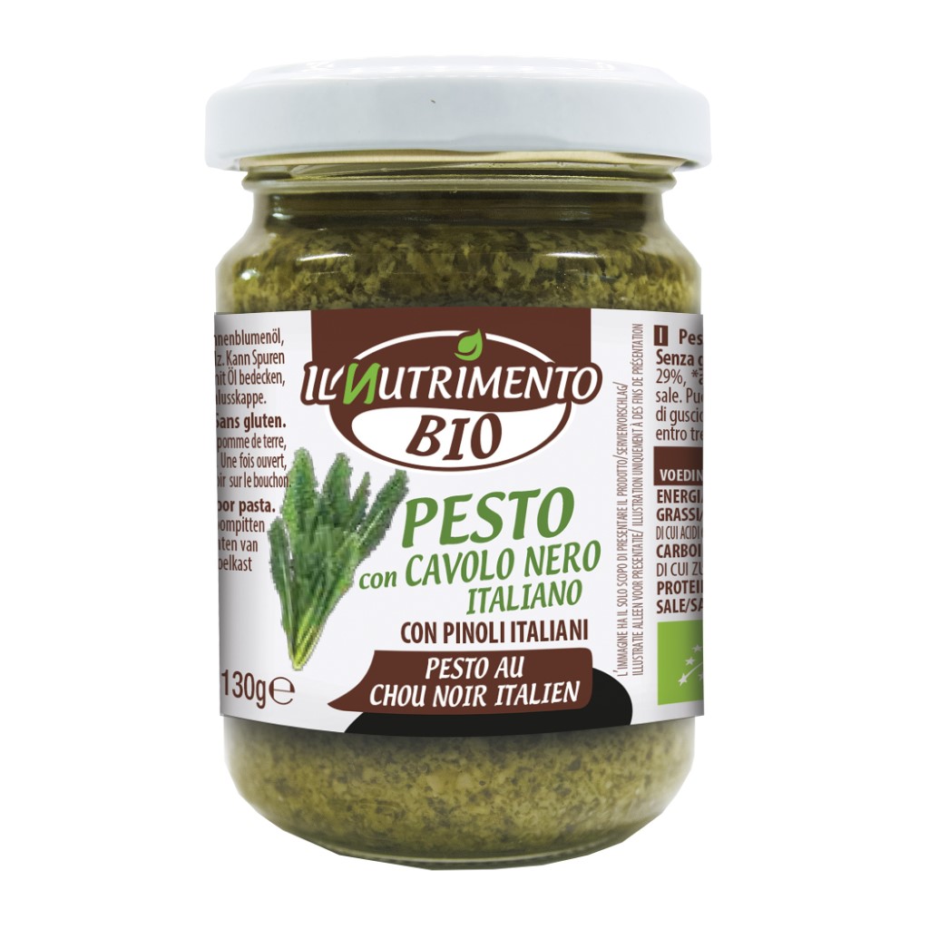 sốt pesto cải xoăn hữu cơ 130g II nutrimento