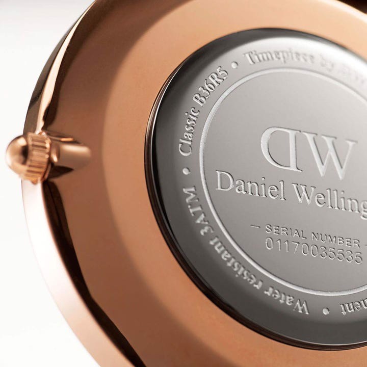 Daniel Wellington Classic Roselyn Silver Black 36mm DW00100273