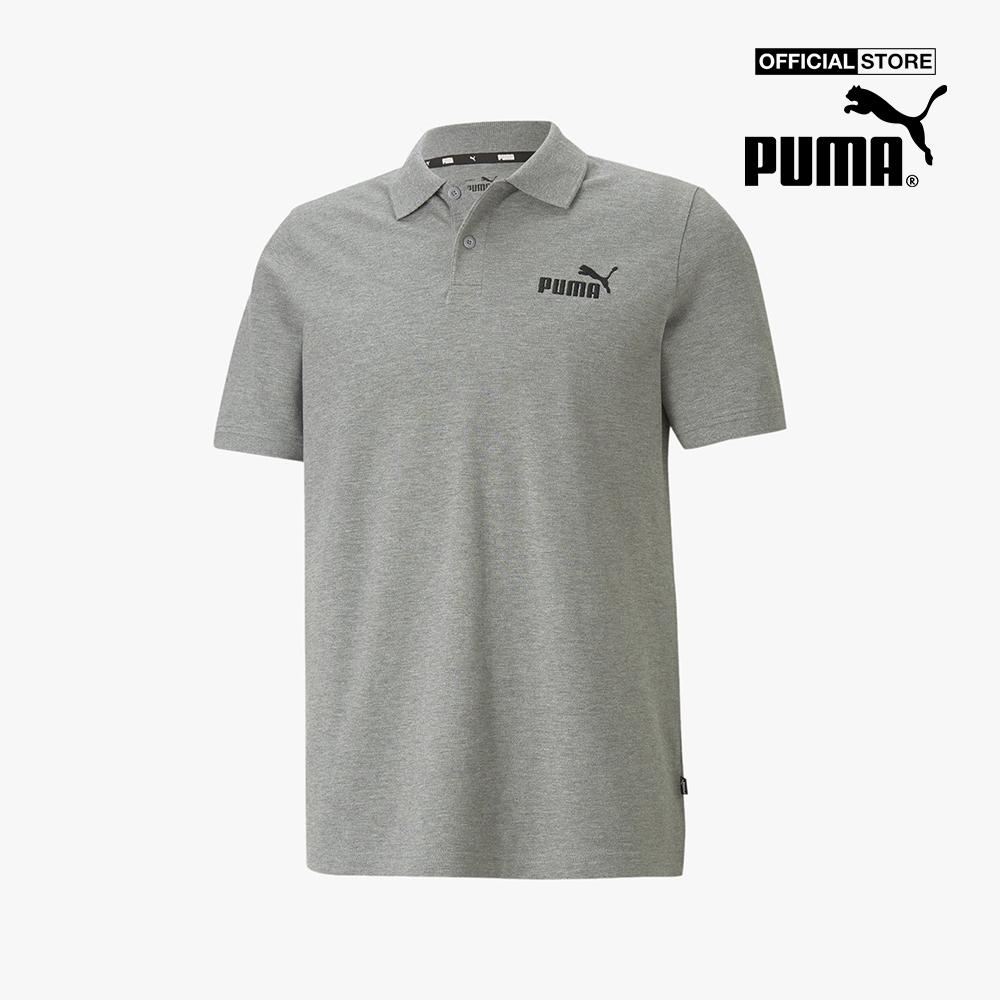PUMA - Áo thun polo nam Essentials Pique Train 586674