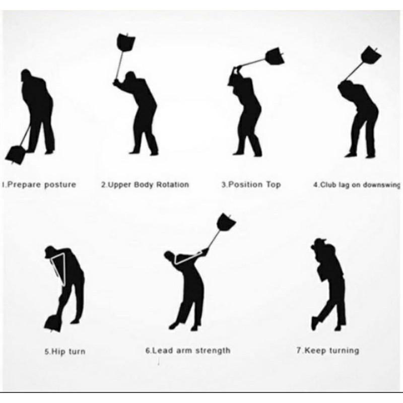 Quạt Lực Tập Swing Golf