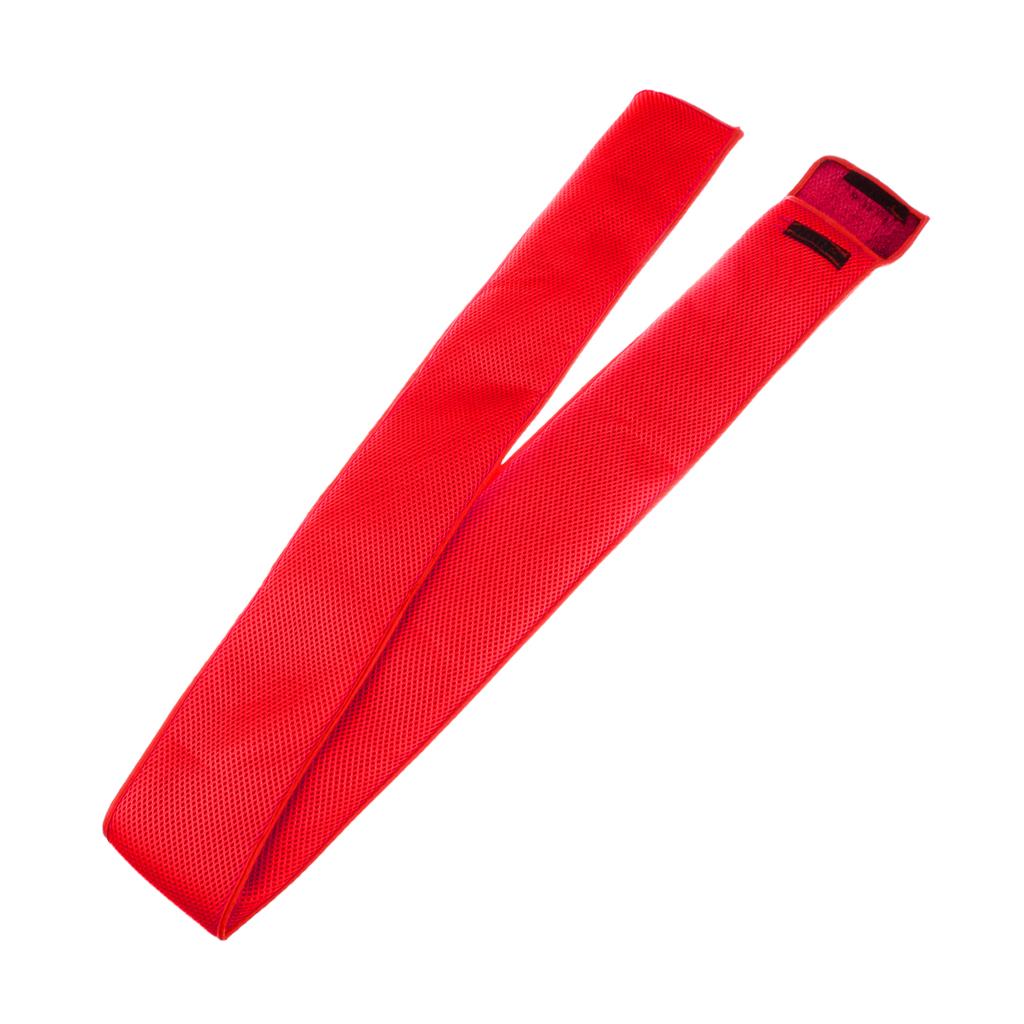 2xFishing Rod Bag Rod Sleeve Cover Fishing Pole Glove Protector Pouch Red