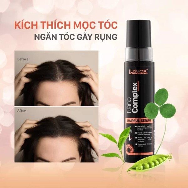 Serum Hỗ Trợ Mọc Tóc Lavox Nanocomplex