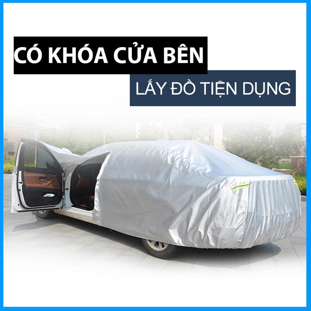 Bạt dù phủ xe hơi,áo trùm che phủ xe oto, bạc phủ trùm xe ôtô 4 chỗ đến 7 chỗ và các dòng xe bán tải vải dù oxford