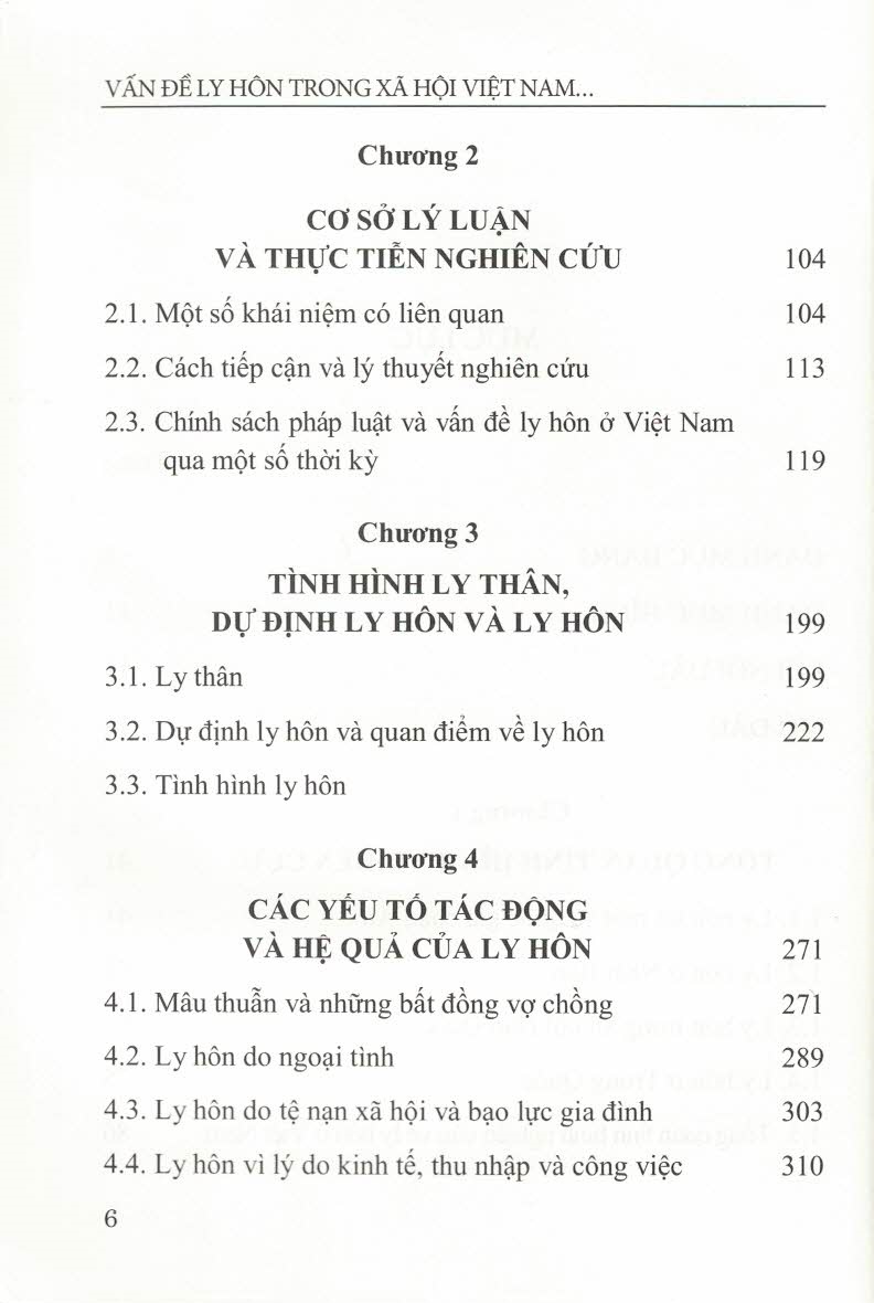 Vấn Đề Ly Hôn Trong Xã Hội Việt Nam Hiện Đại (Sách chuyên khảo)