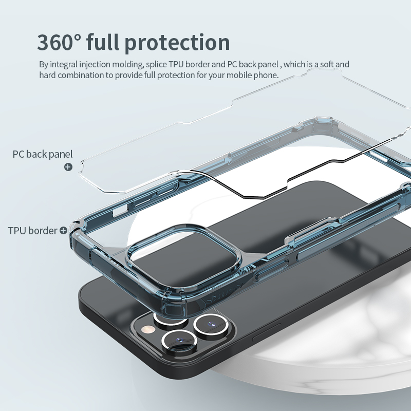 Ốp lưng Nillkin Nature TPU Pro dành cho iPhone 13 Pro - Hàng chính hãng