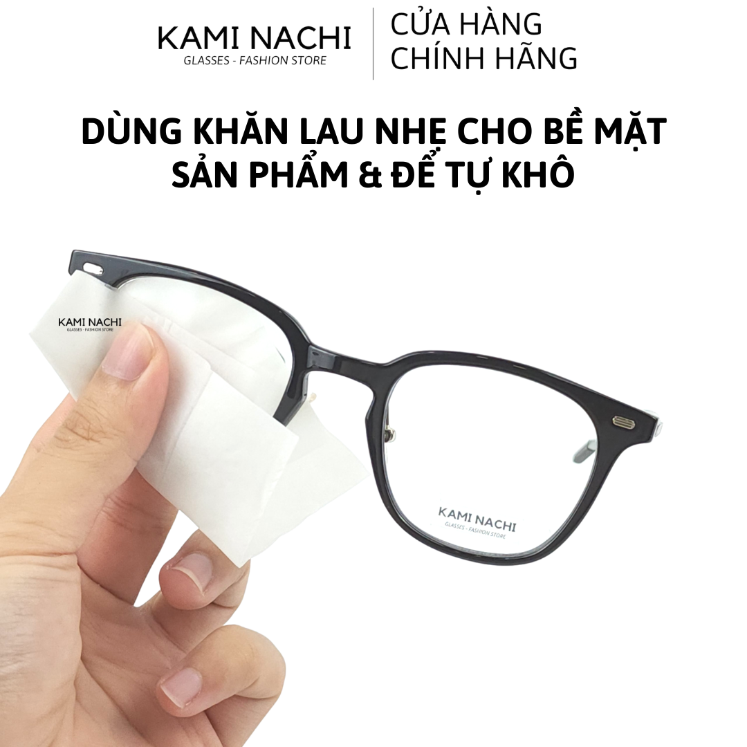 5 miếng khăn lau nano hàng loại 1 KAMI NACHI dùng 1 lần - Chống bám hơi nước, chống mờ sương