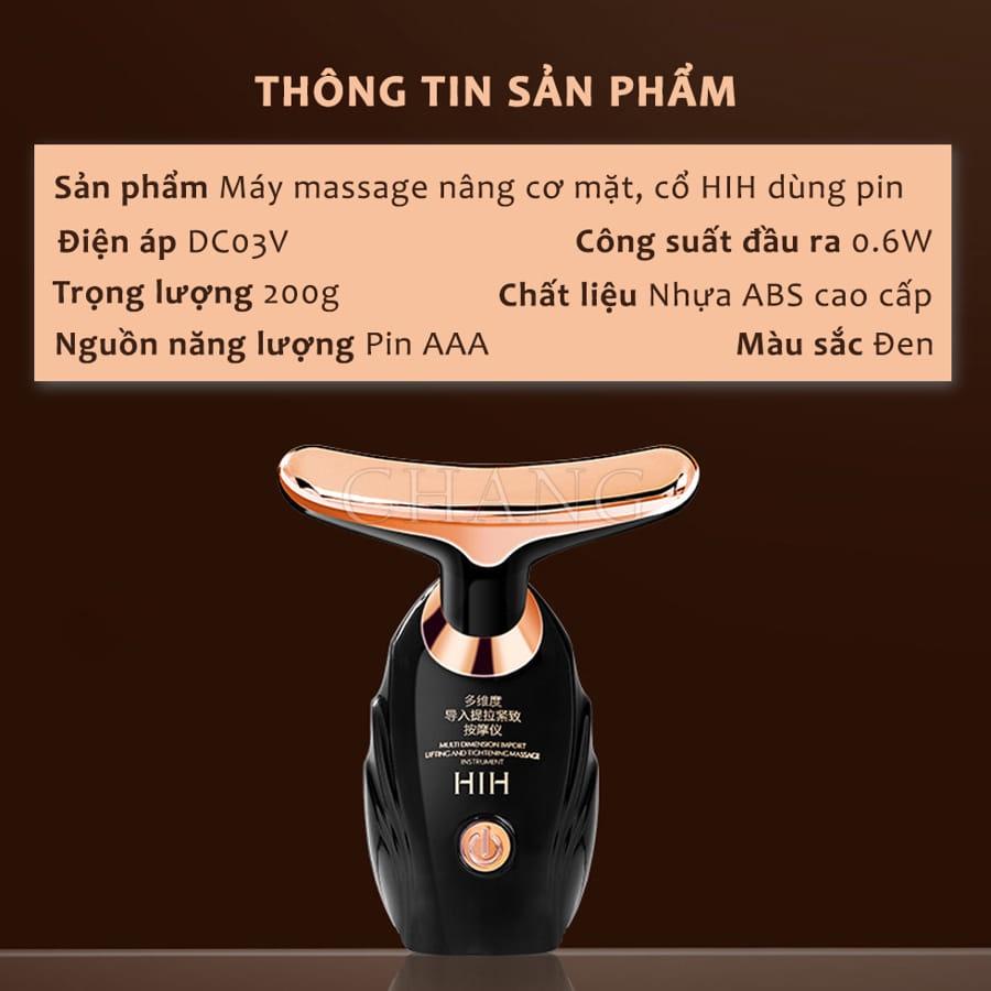 Máy Massage Nâng Cơ Mặt, Máy Đẩy Tinh Chất Cho Cổ Và Mặt Làm Thon Gọn Mặt, Xóa Mờ Nếp Nhăn, Trẻ Hóa Làn Da Hiệu Quả