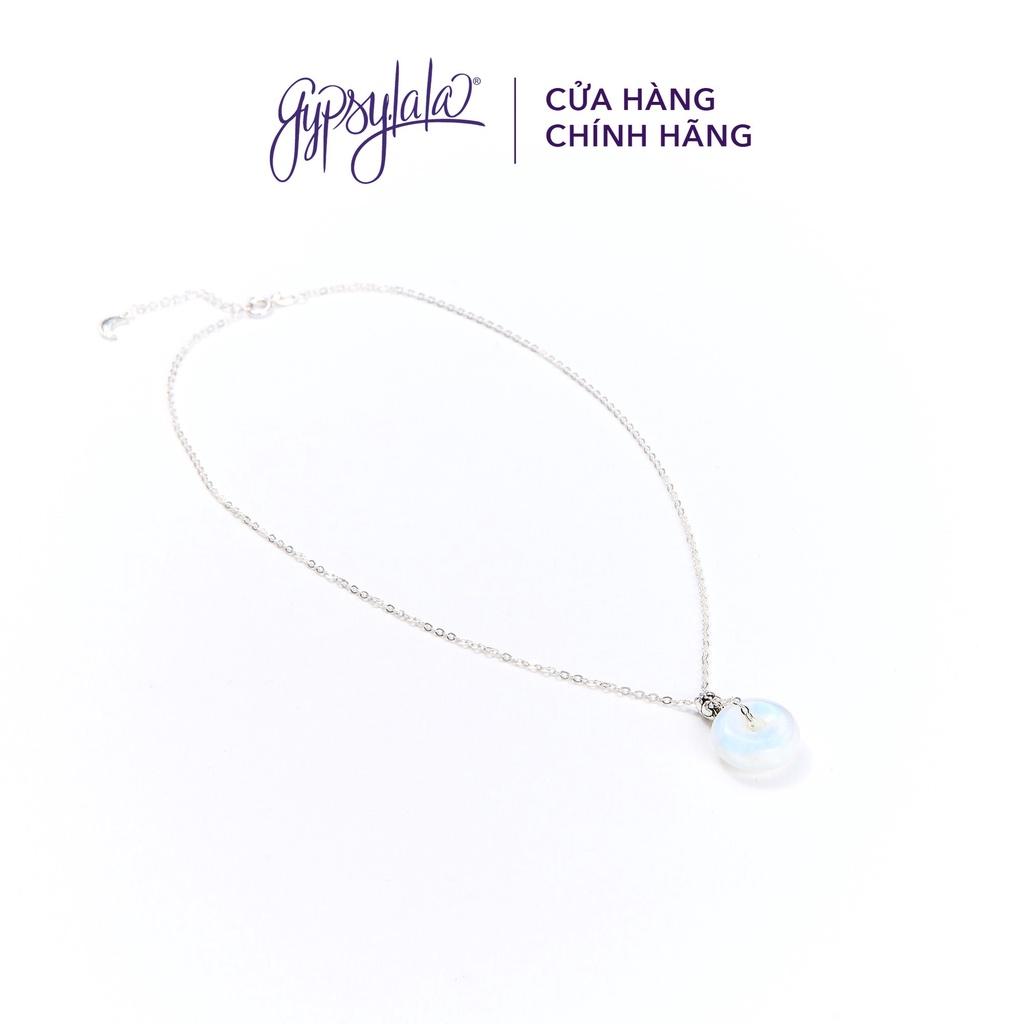 Dây Chuyền Đồng Điếu Đá Ánh Trăng (Moonstone) SP003870 Gypsy.lala