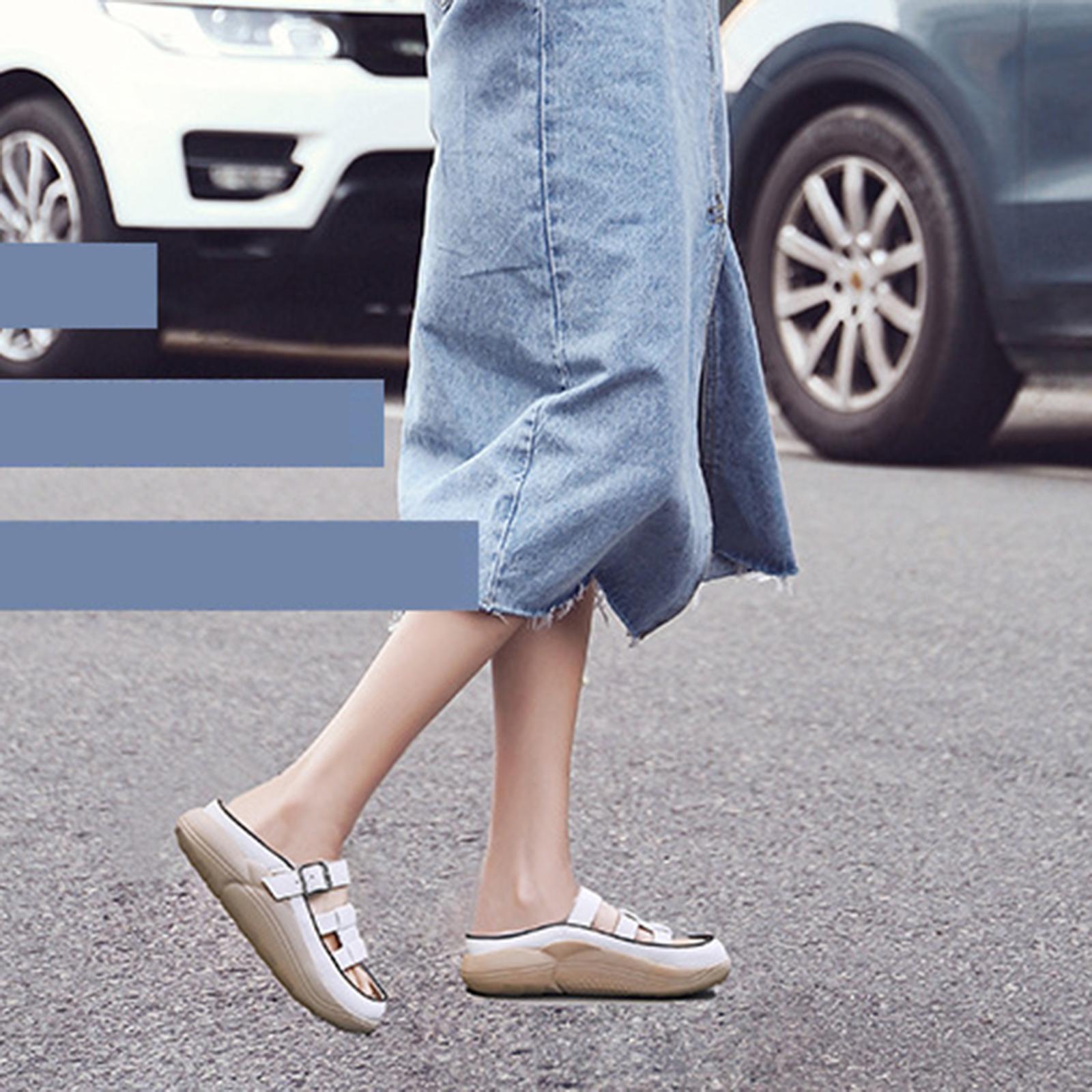 Women' Sandals Waterproof Soft Slip On Flat Sandal Floor Slides Shoes