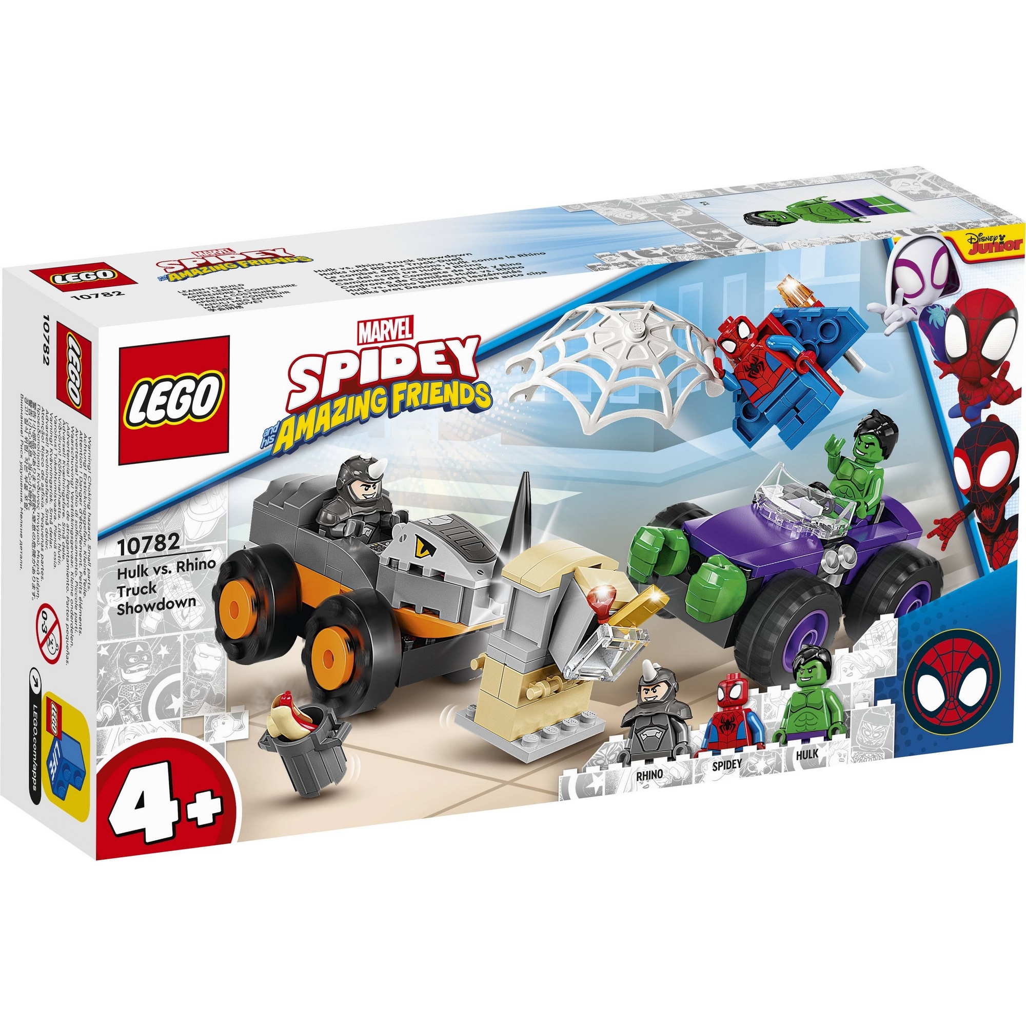 LEGO SUPERHEROES 10782 Cuộc đối đầu giữa Hulk và Rhino (110 chi tiết)