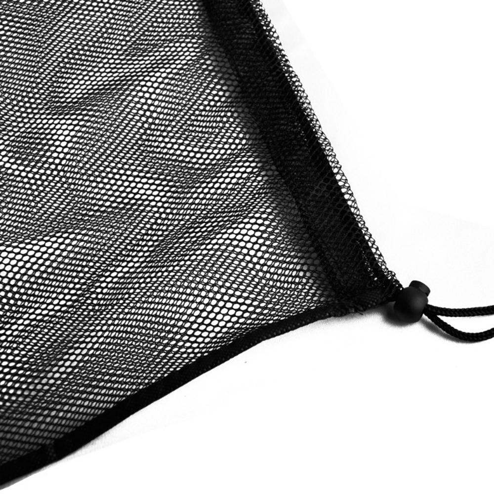 3 Túi Vải lưới đựng đồ dùng có Khóa đóng bằng dây rút trượt chất liệu polyester khô nhanh và nhẹ