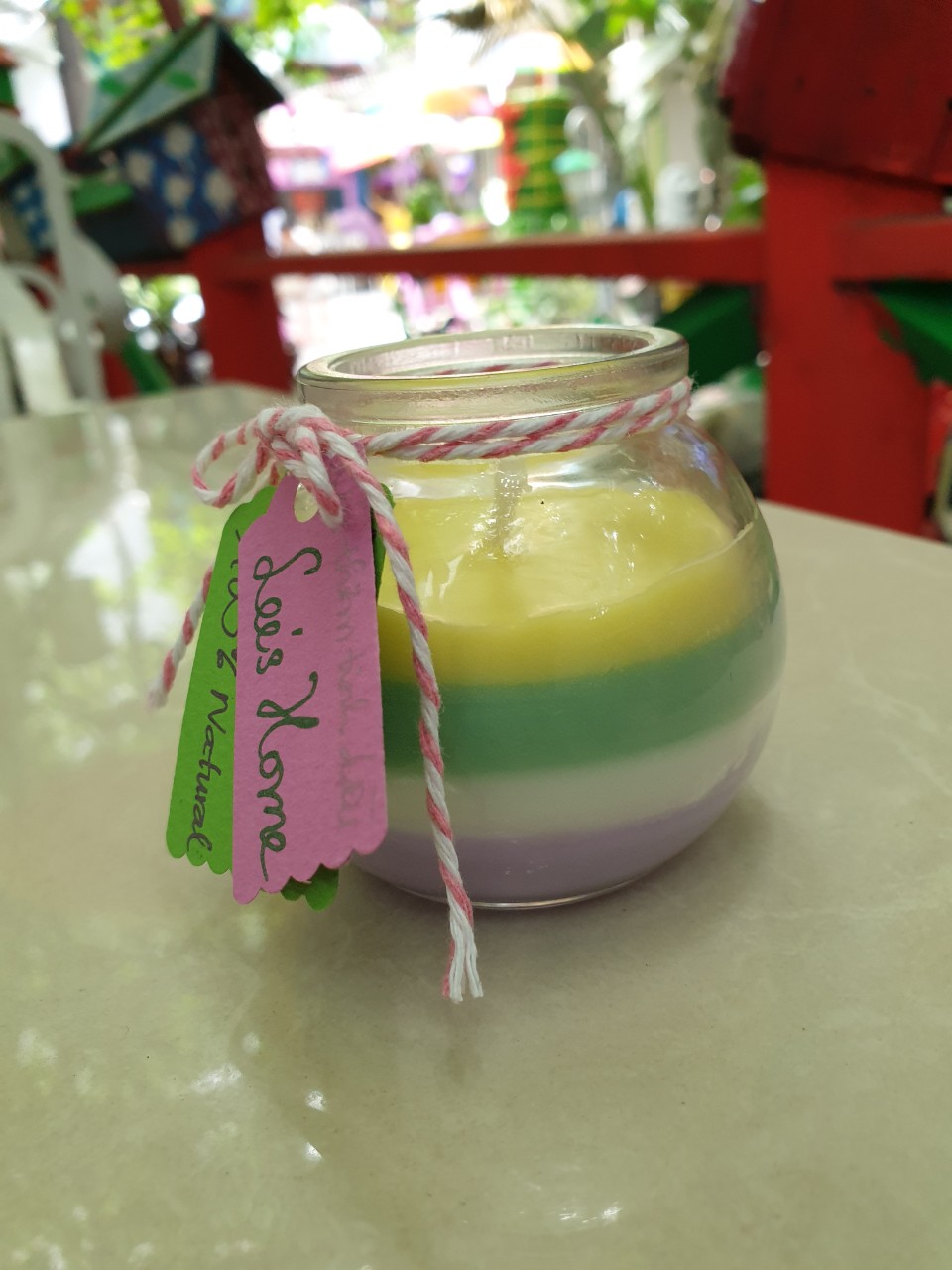 Nến tinh dầu Lee's Home 80g/ Essential Oil Candle -4 màu