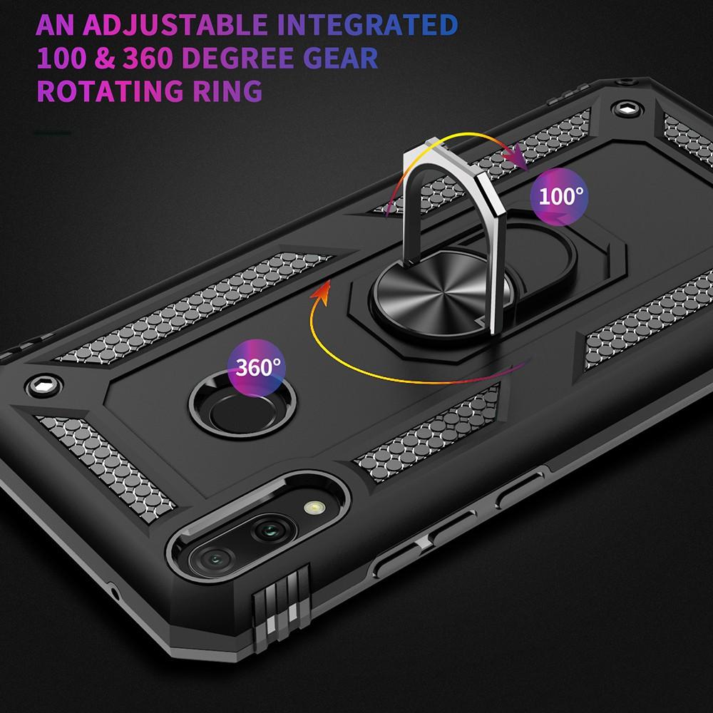 Ốp lưng cho Huawei Y9 2019 chống sốc 2 lớp kèm nhẫn iring làm giá đỡ