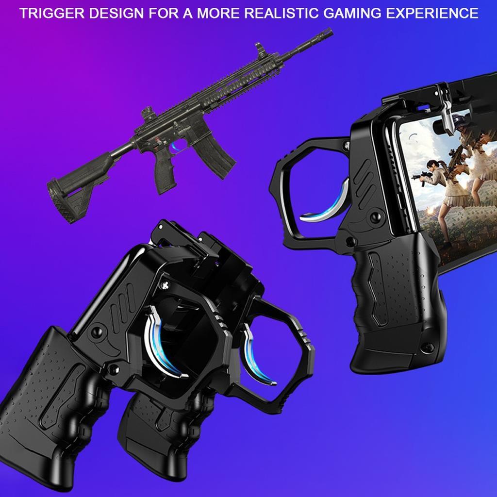 Tay Cầm Chơi Game K21 Kiêm Giá Đỡ Điện Thoại Phiên Bản Mới Của AK16 Chơi PUBG