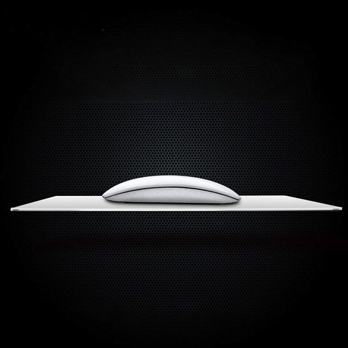 Miếng Lót Chuột hợp kim nhôm siêu bền Vàng hồng  kích thước 24x20cm - Hàng chính hãng / Hàng nhập khẩu