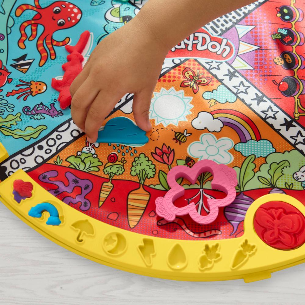 Đồ Chơi Bột Nặn Thảm Chơi Gắp Gọn Playdoh F9143