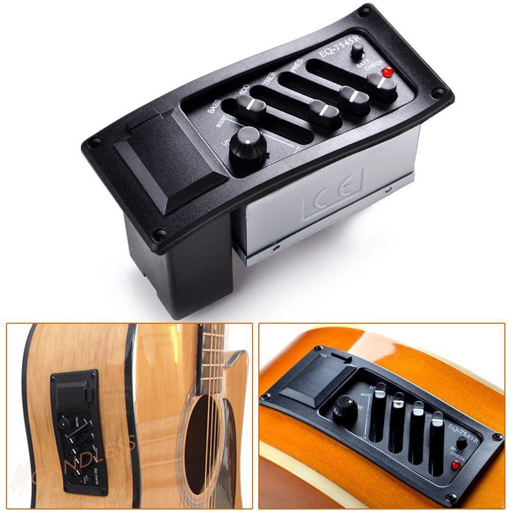 Bộ Chỉnh Âm 4 Băng Eq-7545R Cho Đàn Guitar